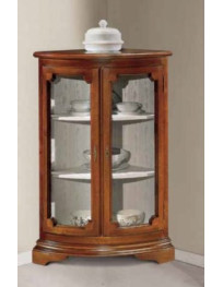 VETRINA  ANGOLO 2 PORTE  BASSA   CON  VETRI