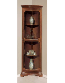 VETRINA  ANGOLO 1 PORTA  CON  VETRI