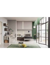 CAMERETTA A PONTE CON DUE ANTE SCORREVOLI PIU CABINA ARMADIO