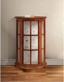 VETRINA  SEMICERCHIO   CON  VETRI