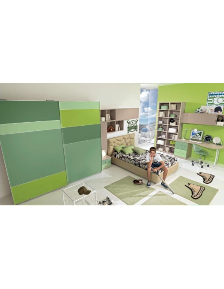 CAMERETTA CON POSTAZIONE LAVORO