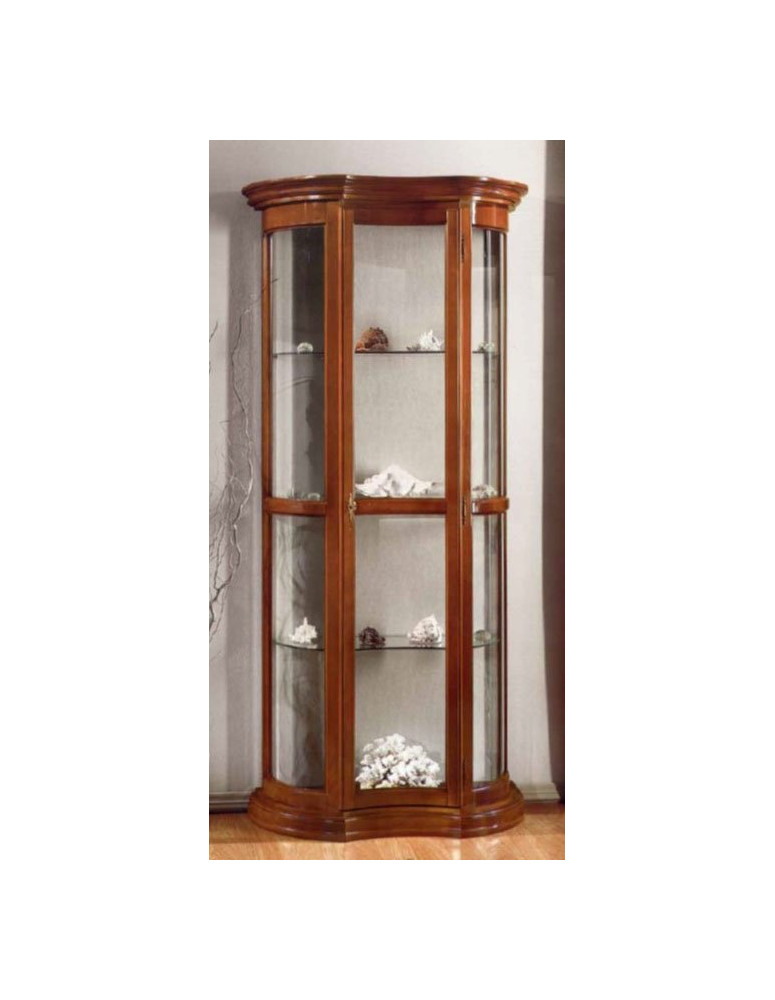 VETRINA  SAGOMATA  CON  VETRI