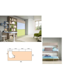 CAMERETTA CON 2 LETTI A SCOMPARSA