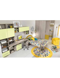 CAMERETTA CON CABINA ARMADIO