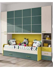 CAMERETTA A PONTE CON ANTE SCORREVOLI