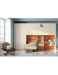 CAMERETTA  A PONTE PER LETTO E SCRIVANIA