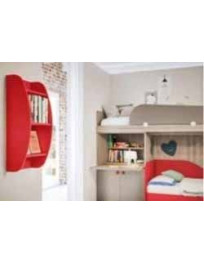 CAMERETTA LINEARE CON LETTO A SOPPALCO
