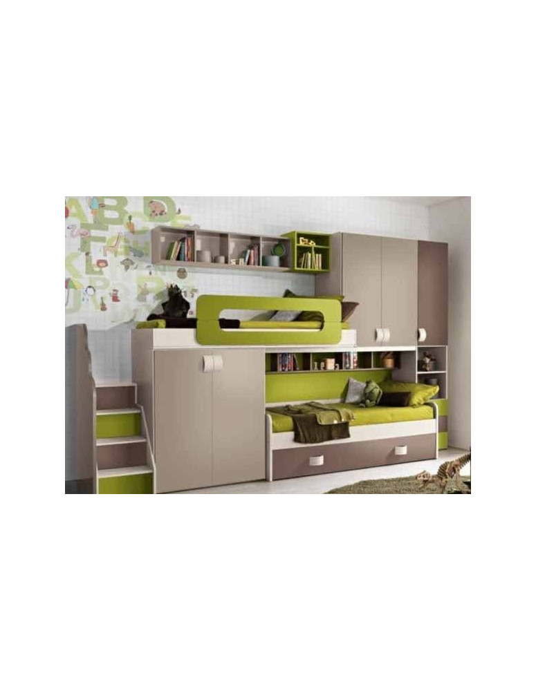 CAMERETTA   CON  LETTO A SOPPALCO