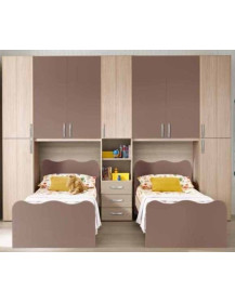 CAMERETTA A PONTE CON DUE LETTINI