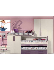 CAMERETTA CON TRE LETTINI A SOPPALCO