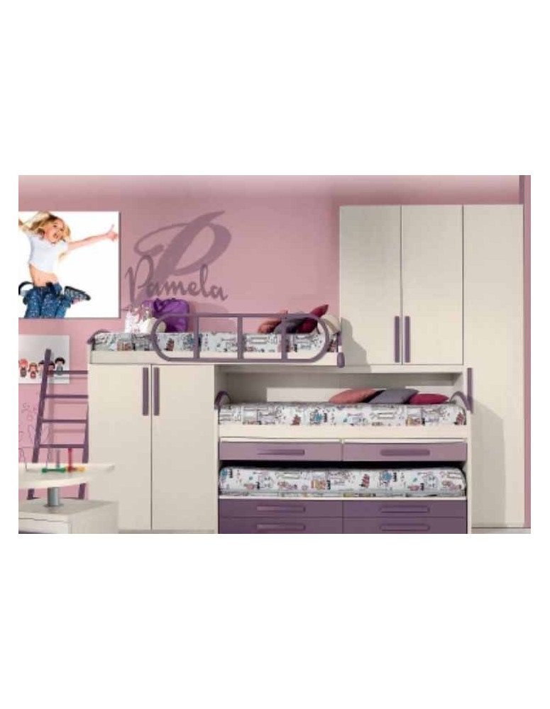 CAMERETTA CON TRE LETTINI A SOPPALCO