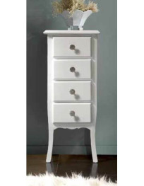 CASSETTIERA 4 CASSETTI LACCATA