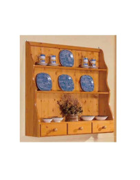 PIATTAIA 3 CASSETTI IN LEGNO DI PINO