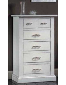 CASSETTIERA 6 CASSETTI LACCATA