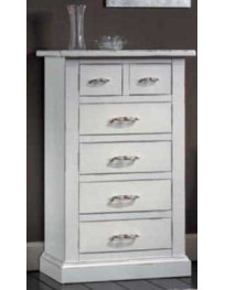 CASSETTIERA 6 CASSETTI LACCATA