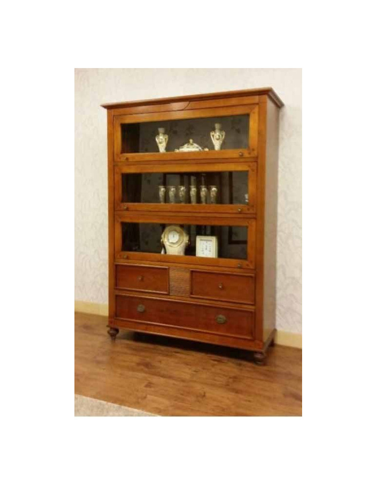 DISPENSA CON  DUE ANTINE A RIBALTA  E DUE CASSETTI