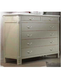 COMO 6 CASSETTI LACCATI OPACO