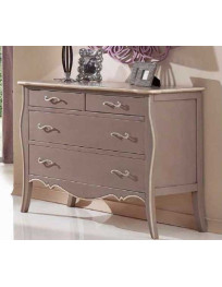 COMO 4 CASSETTI TORTORA ANTICATO