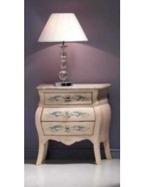 COMODINO BOMBATO 2 CASSETTI