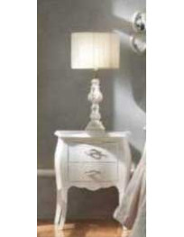 COMODINO BOMBATO 2 CASSETTI