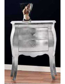 COMODINO BOMBATO 2 CASSETTI