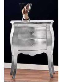 COMODINO BOMBATO 2 CASSETTI