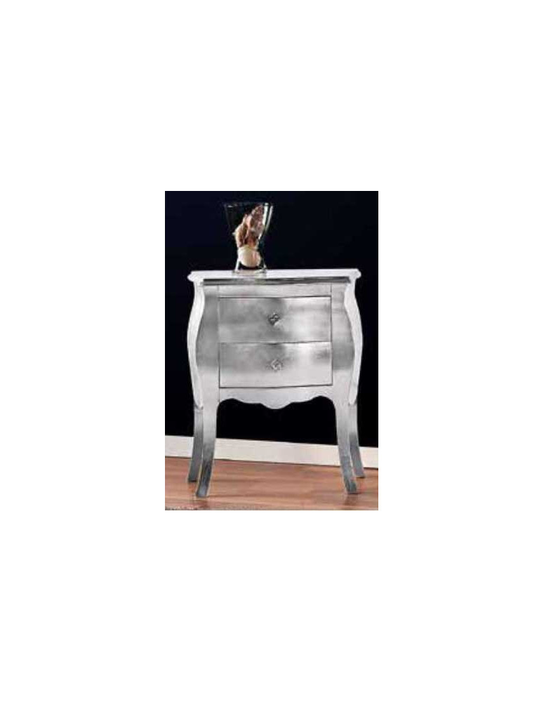 COMODINO BOMBATO 2 CASSETTI