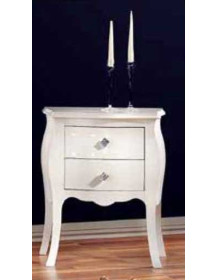 COMODINO BOMBATO 2 CASSETTI