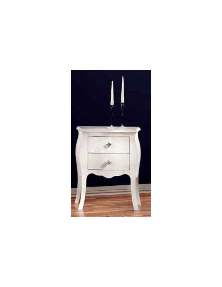 COMODINO BOMBATO 2 CASSETTI