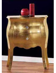 COMODINO BOMBATO 2 CASSETTI