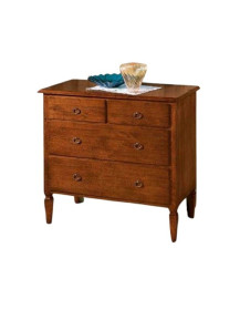 COMO 4 CASSETTI VERNICIATO