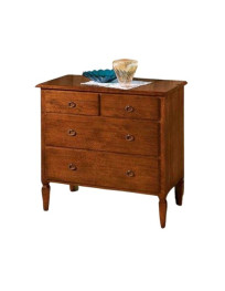 COMO 4 CASSETTI VERNICIATO