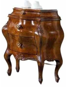 COMODINO SAGOMATO 3 CASSETTI