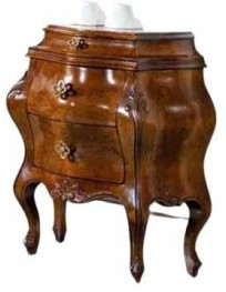 COMODINO SAGOMATO 3 CASSETTI