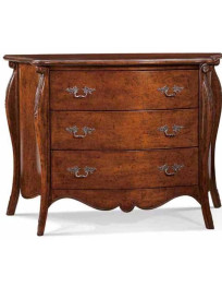 COMO 3 CASSETTI VERNICIATO