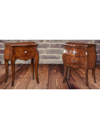 COMODINI BOMBATO 1/2 CASSETTI