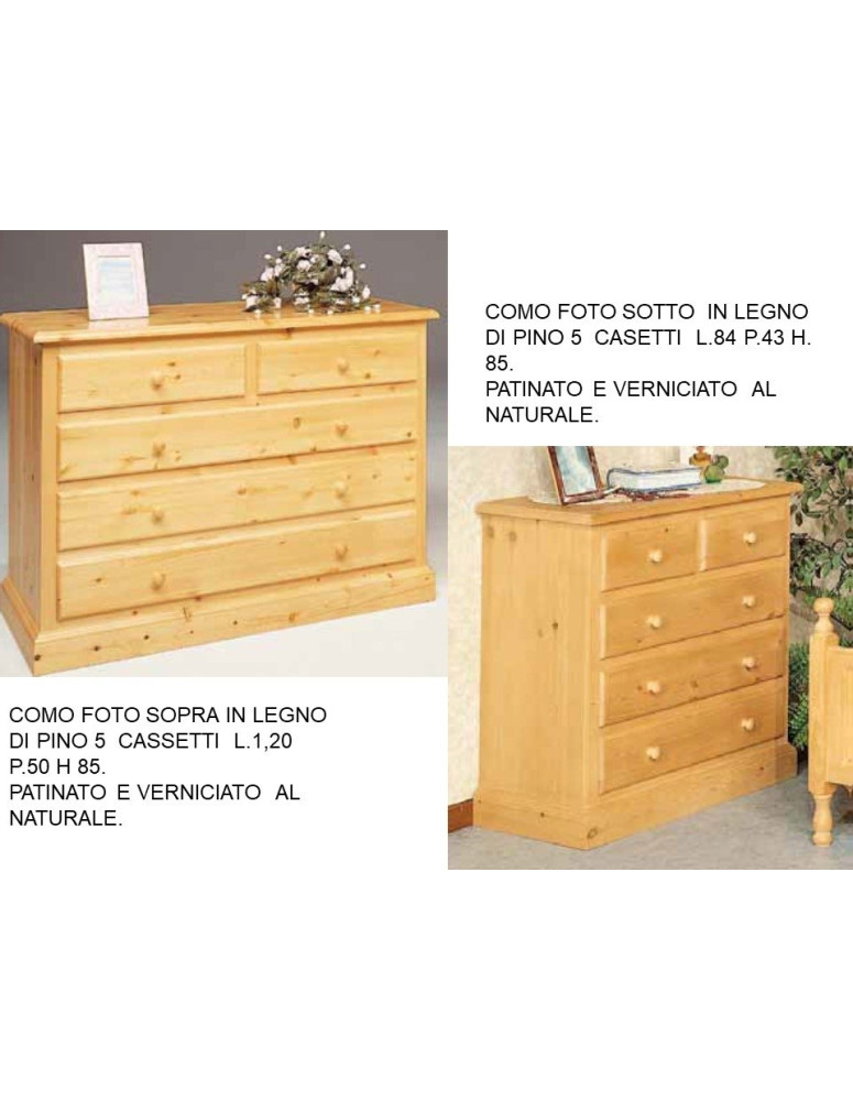 COMO IN LEGNO DI PINO
