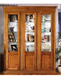 VETRINA 3 ANTE A VETRI MOLATI