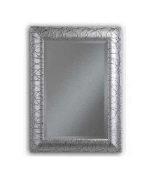 SPECCHIERA ARGENTO CON VETRO MOLATA