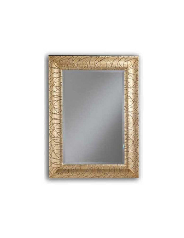 SPECCHIERA ORO CON VETRO MOLATO