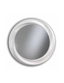 SPECCHIERA VORTICE LACCATA BIANCA MADREPERLA