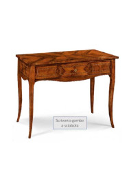 CONSOLLE 1 CASSETTO INTARSIATA VERNICIATA