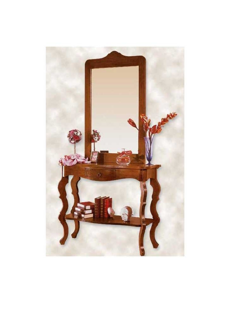 CONSOLLE 1 CASSETTO CON SPECCHIERA