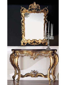 CONSOLLE INTAGLIATA A MANO