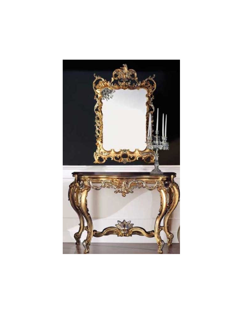 CONSOLLE INTAGLIATA A MANO