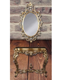 CONSOLLE INTAGLIATA A MANO