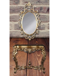 CONSOLLE INTAGLIATA A MANO