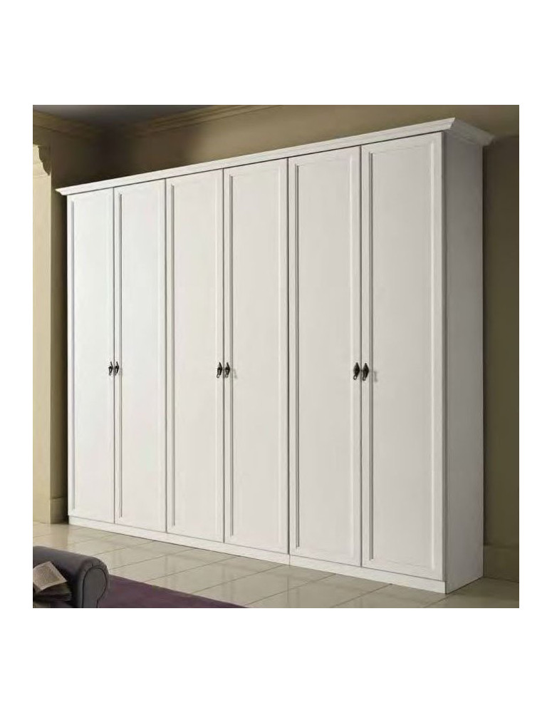 ARMADIO 6 ANTE  A BATTENTE CLASSICO