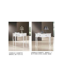 CONSOLL LACCATE BIANCO