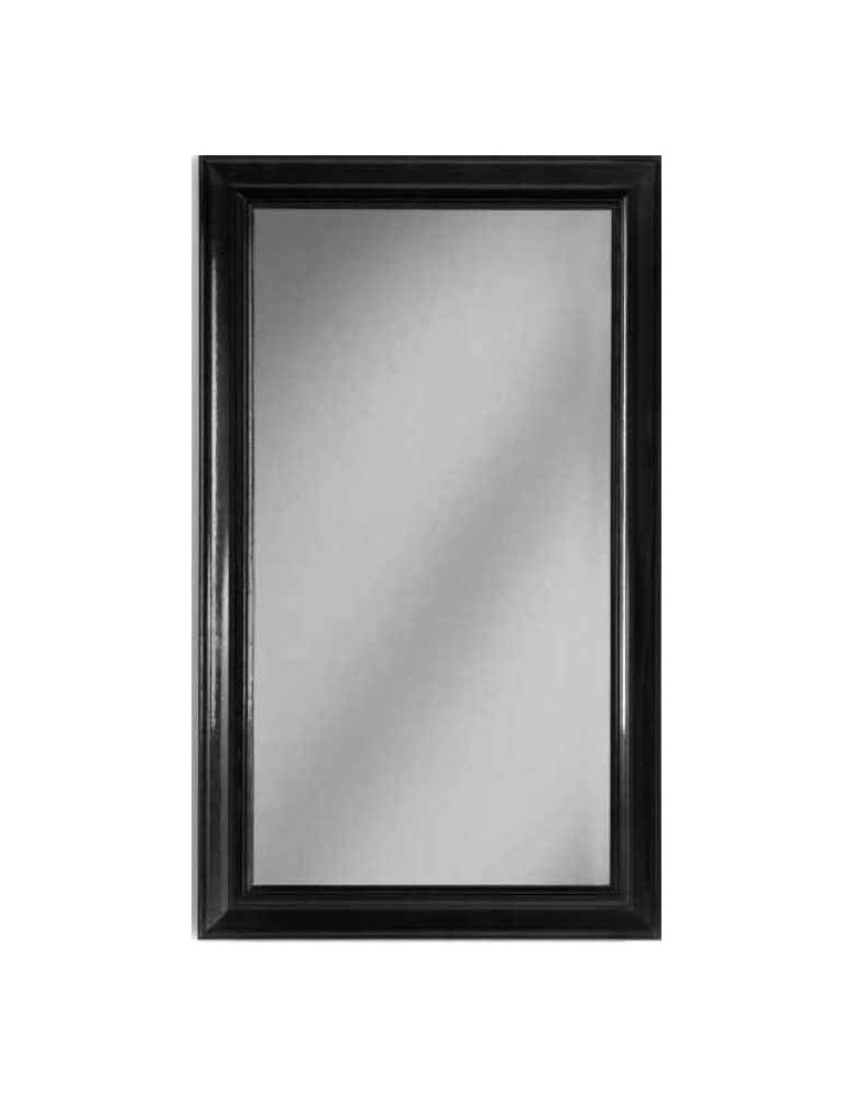 CORNICE LACCATA E PATINATA COLOR NERO